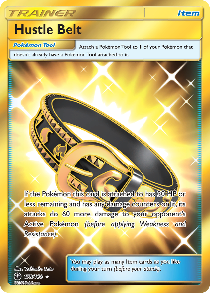 Hustle Belt (179/168) [Sun & Moon: Celestial Storm] | Anubis Games and Hobby