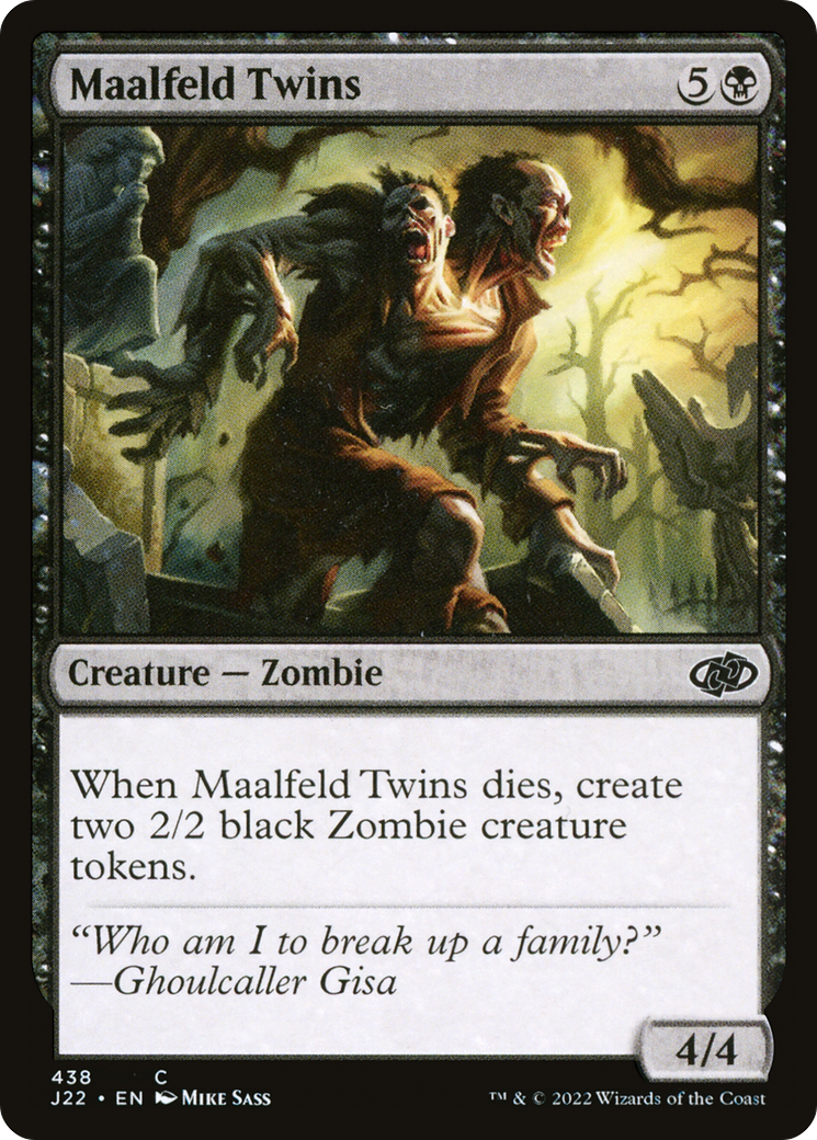 Maalfeld Twins [Jumpstart 2022] | Anubis Games and Hobby