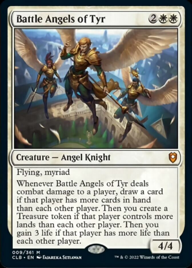 Battle Angels of Tyr [Commander Legends: Battle for Baldur's Gate] | Anubis Games and Hobby