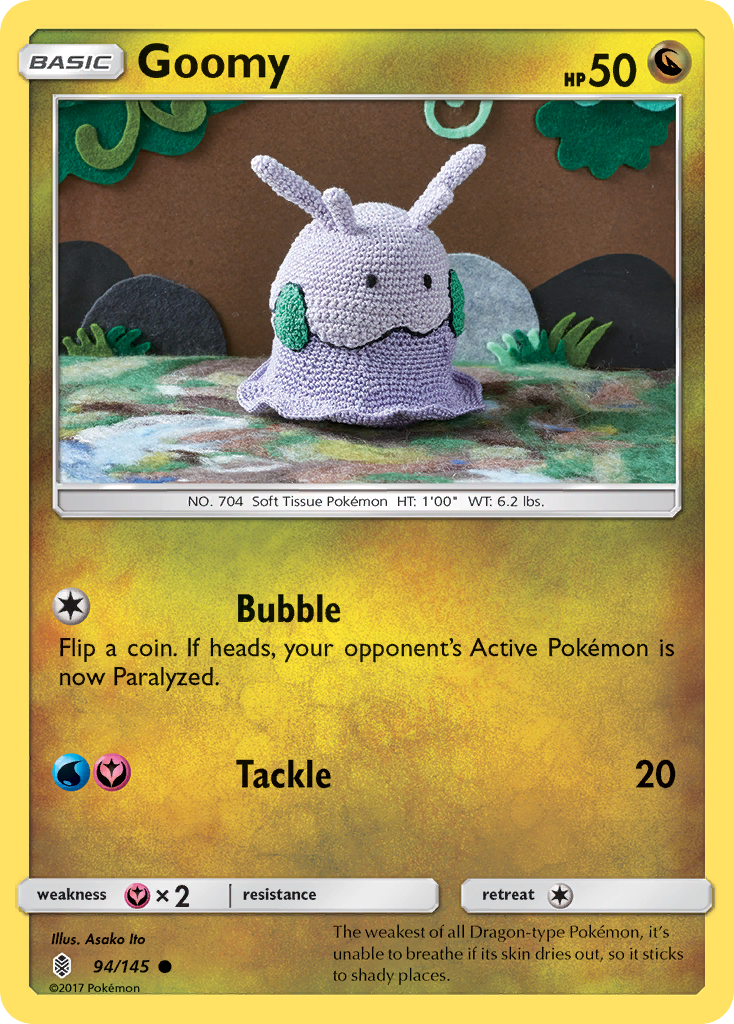 Goomy (94/145) [Sun & Moon: Guardians Rising] | Anubis Games and Hobby