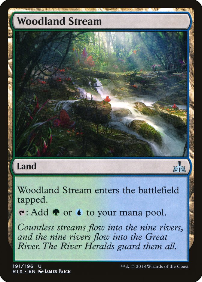 Woodland Stream [Rivals of Ixalan] | Anubis Games and Hobby