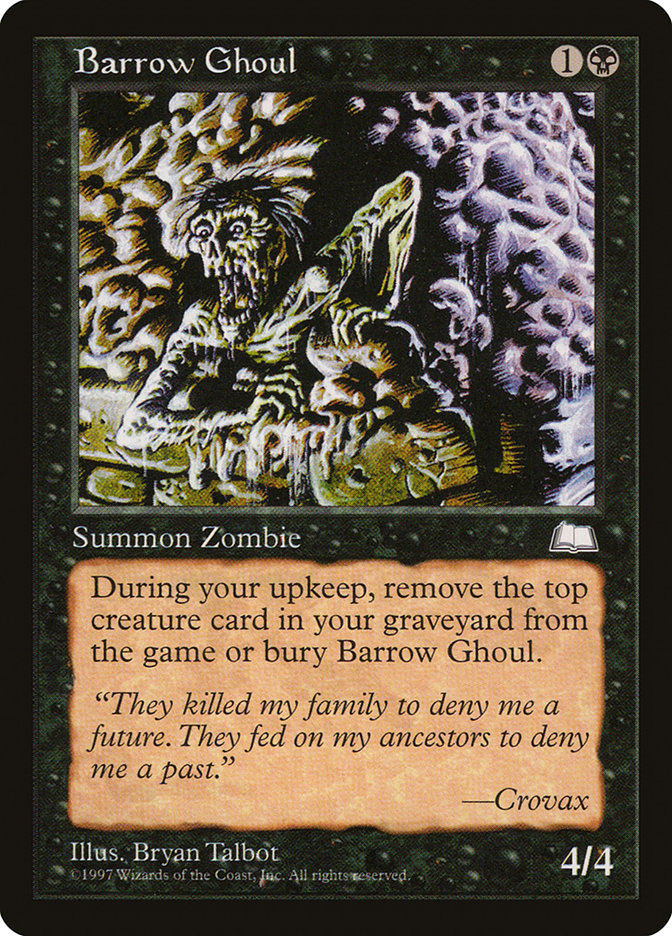 Barrow Ghoul [Weatherlight] | Anubis Games and Hobby