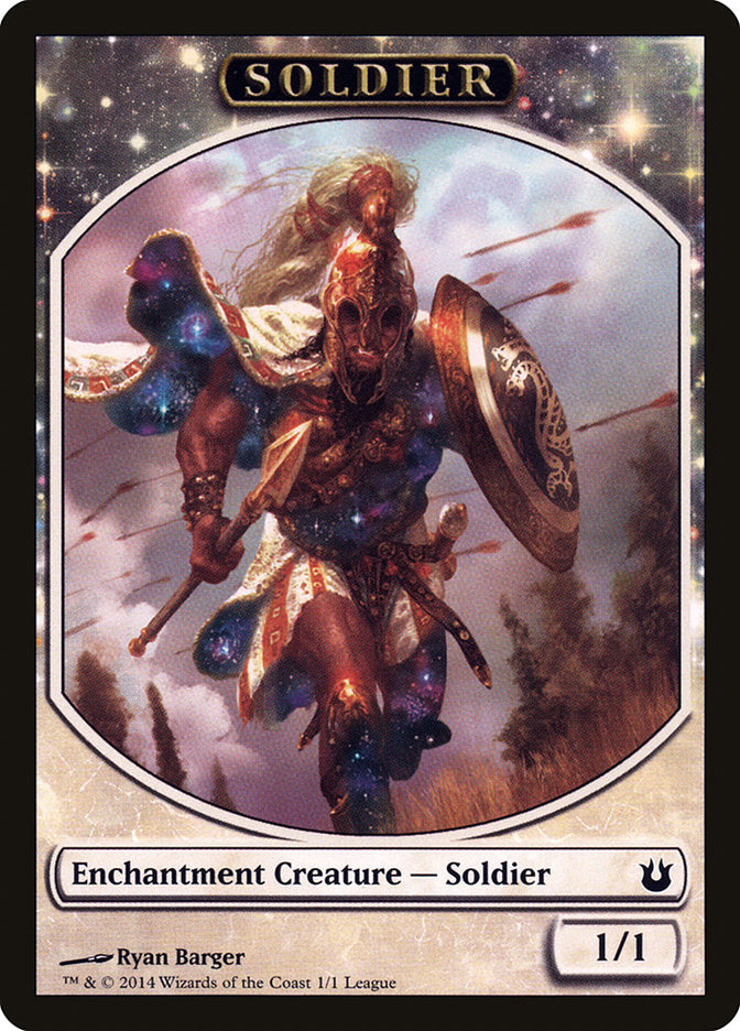 Soldier Token [League Tokens 2014] | Anubis Games and Hobby