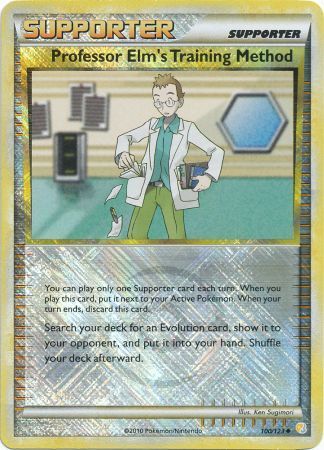 Professor Elm's Training Method (100/123) (League Promo) [HeartGold & SoulSilver: Base Set] | Anubis Games and Hobby