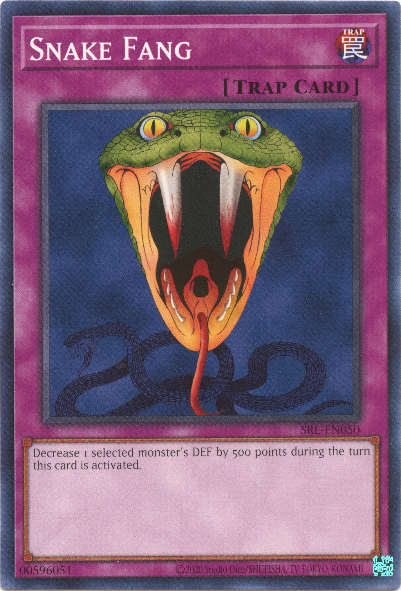 Snake Fang (25th Anniversary) [SRL-EN050] Common | Anubis Games and Hobby