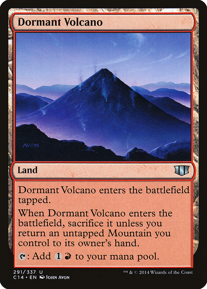 Dormant Volcano [Commander 2014] | Anubis Games and Hobby