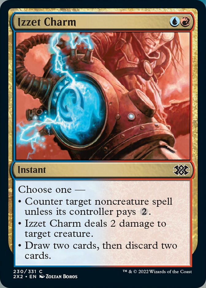 Izzet Charm [Double Masters 2022] | Anubis Games and Hobby