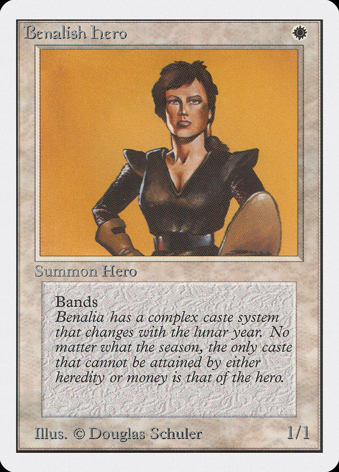 Benalish Hero [Unlimited Edition] | Anubis Games and Hobby