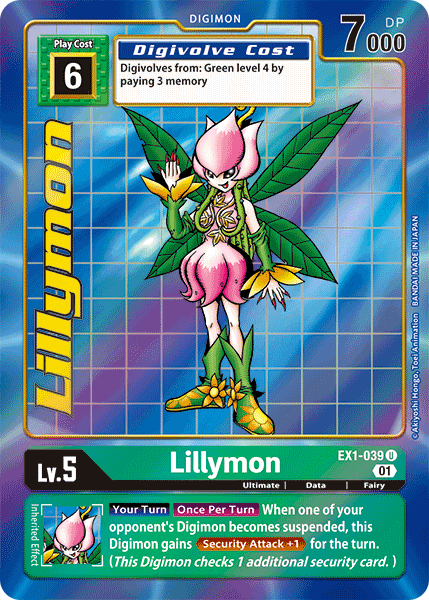 Lillymon [EX1-039] (Alternate Art) [Classic Collection] | Anubis Games and Hobby