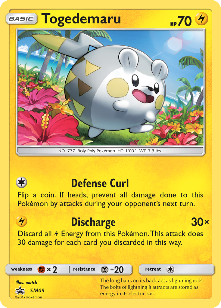 Togedemaru (SM09) [Sun & Moon: Black Star Promos] | Anubis Games and Hobby