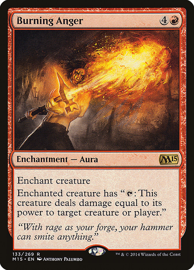 Burning Anger [Magic 2015] | Anubis Games and Hobby