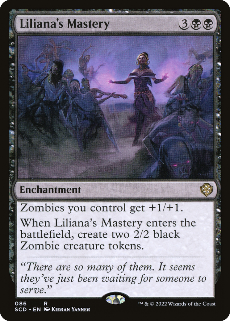 Liliana's Mastery [Starter Commander Decks] | Anubis Games and Hobby