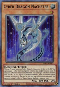 Cyber Dragon Nachster (Green) [LDS2-EN032] Ultra Rare | Anubis Games and Hobby