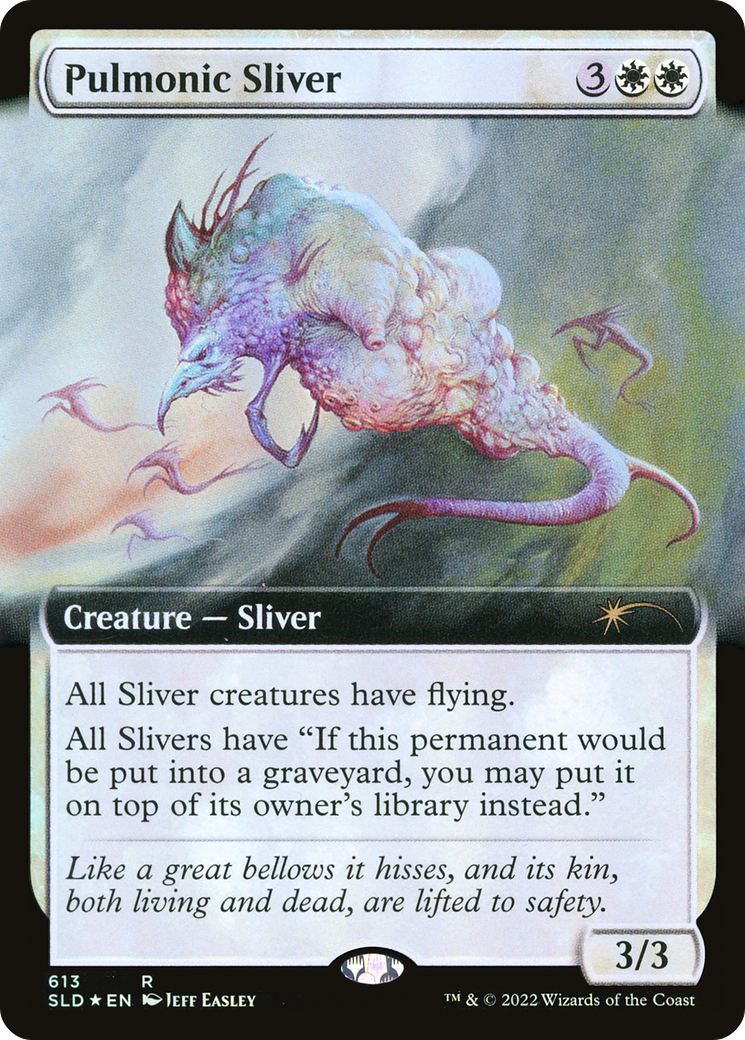 Pulmonic Sliver (Extended Art) [Secret Lair Drop Promos] | Anubis Games and Hobby