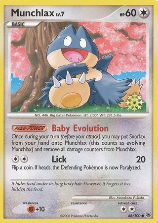 Munchlax (68/100) [Countdown Calendar Promos] | Anubis Games and Hobby