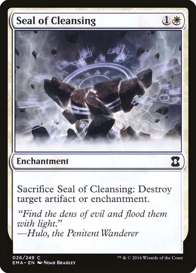 Seal of Cleansing [Eternal Masters] | Anubis Games and Hobby