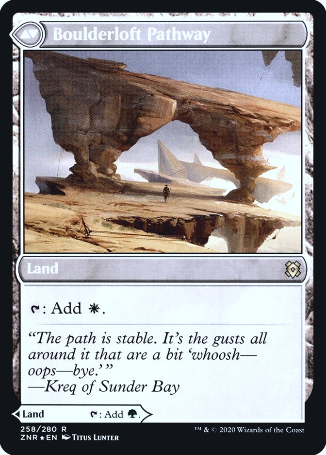 Branchloft Pathway // Boulderloft Pathway [Zendikar Rising Prerelease Promos] | Anubis Games and Hobby