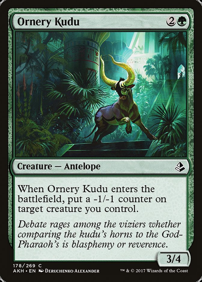 Ornery Kudu [Amonkhet] | Anubis Games and Hobby