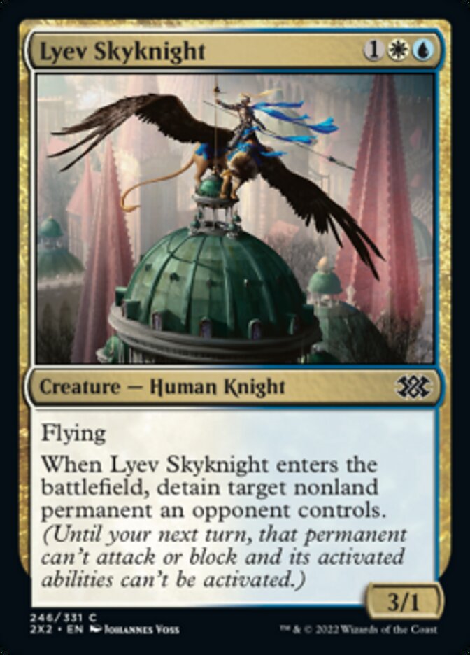 Lyev Skyknight [Double Masters 2022] | Anubis Games and Hobby