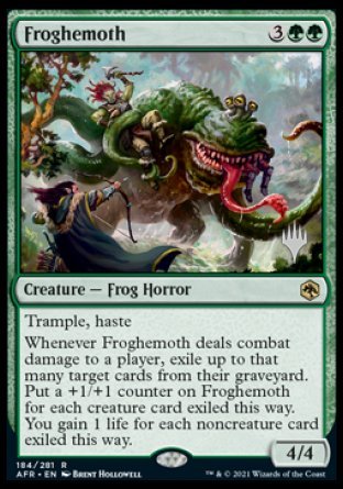 Froghemoth (Promo Pack) [Dungeons & Dragons: Adventures in the Forgotten Realms Promos] | Anubis Games and Hobby