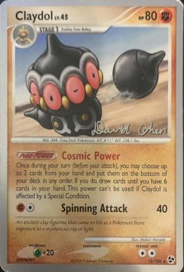 Claydol LV.45 (15/106) (Stallgon - David Cohen) [World Championships 2009] | Anubis Games and Hobby