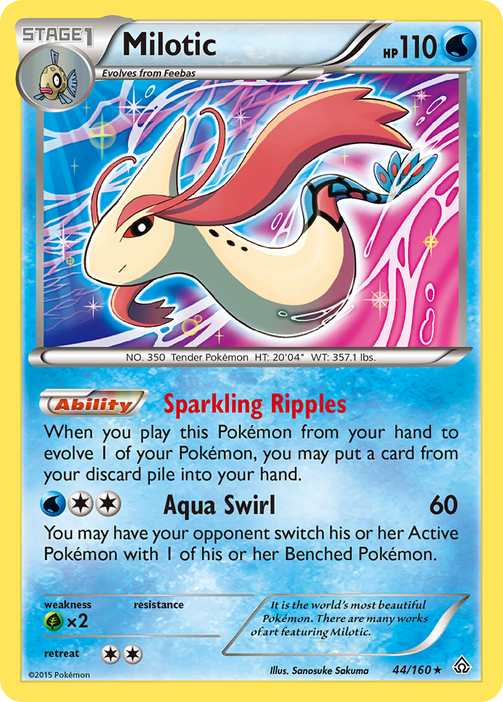 Milotic (44/160) [XY: Primal Clash] | Anubis Games and Hobby