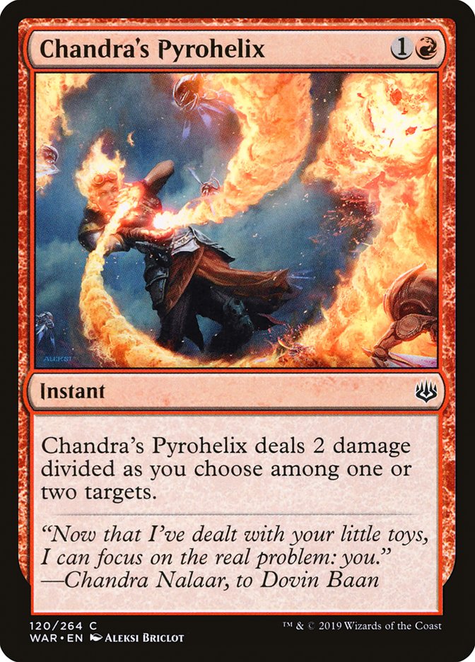 Chandra's Pyrohelix [War of the Spark] | Anubis Games and Hobby