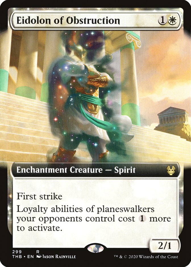 Eidolon of Obstruction (Extended Art) [Theros Beyond Death] | Anubis Games and Hobby