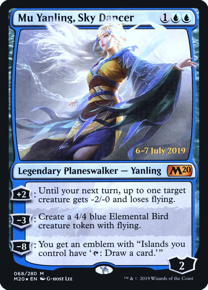 Mu Yanling, Sky Dancer [Core Set 2020 Prerelease Promos] | Anubis Games and Hobby