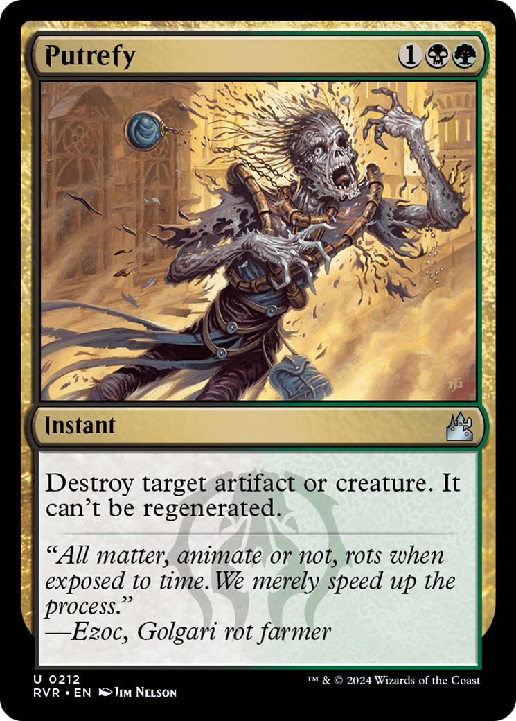Putrefy [Ravnica Remastered] | Anubis Games and Hobby