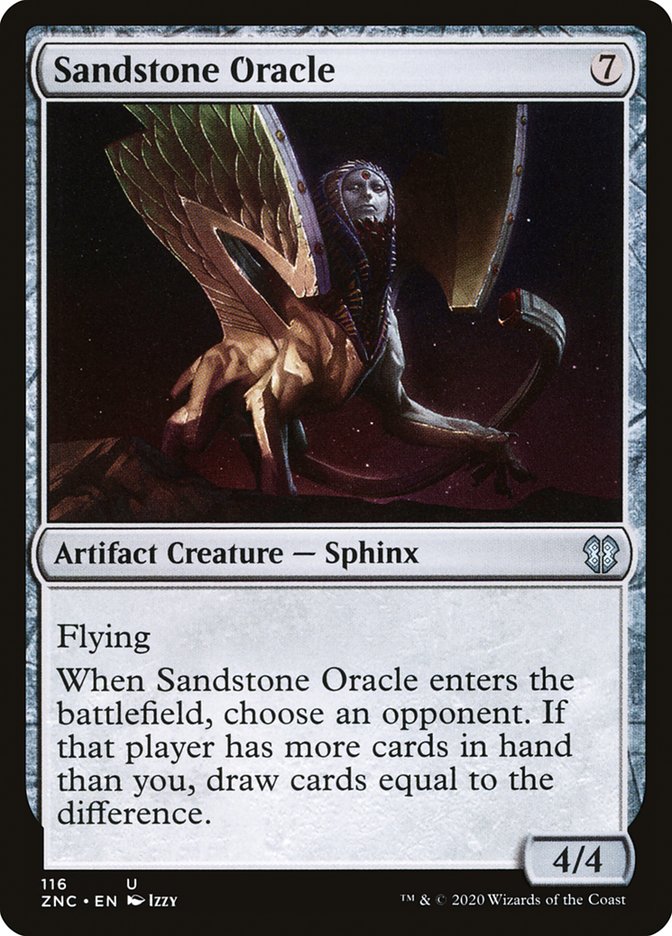 Sandstone Oracle [Zendikar Rising Commander] | Anubis Games and Hobby