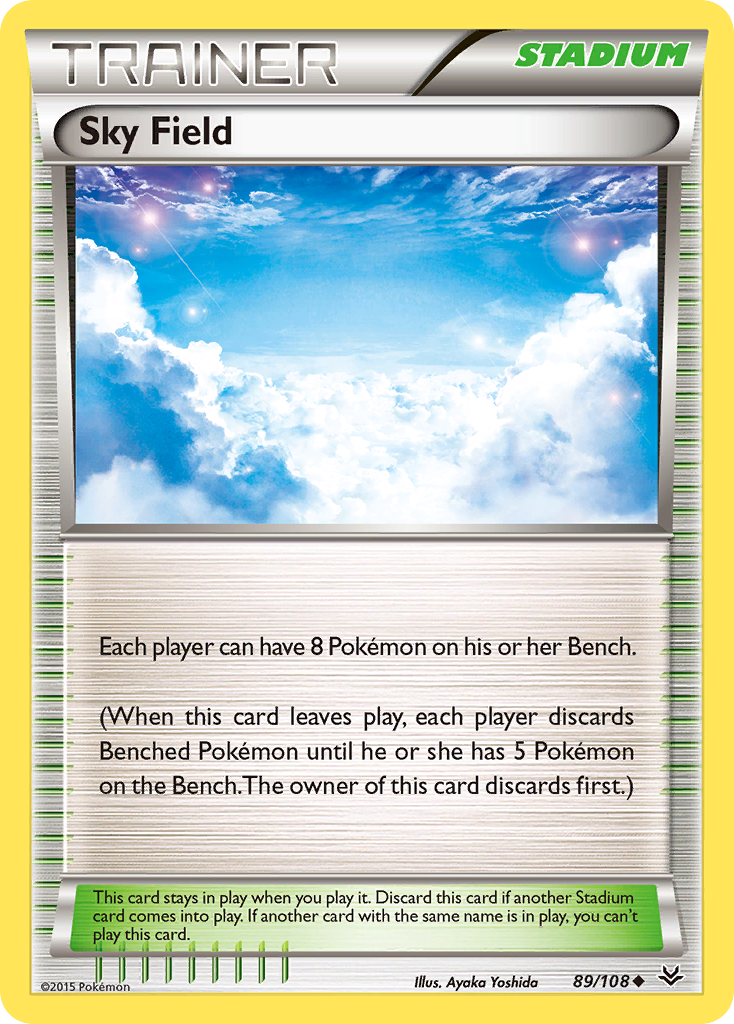 Sky Field (89/108) [XY: Roaring Skies] | Anubis Games and Hobby