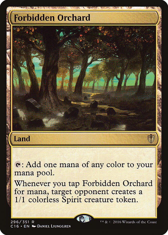 Forbidden Orchard [Commander 2016] | Anubis Games and Hobby