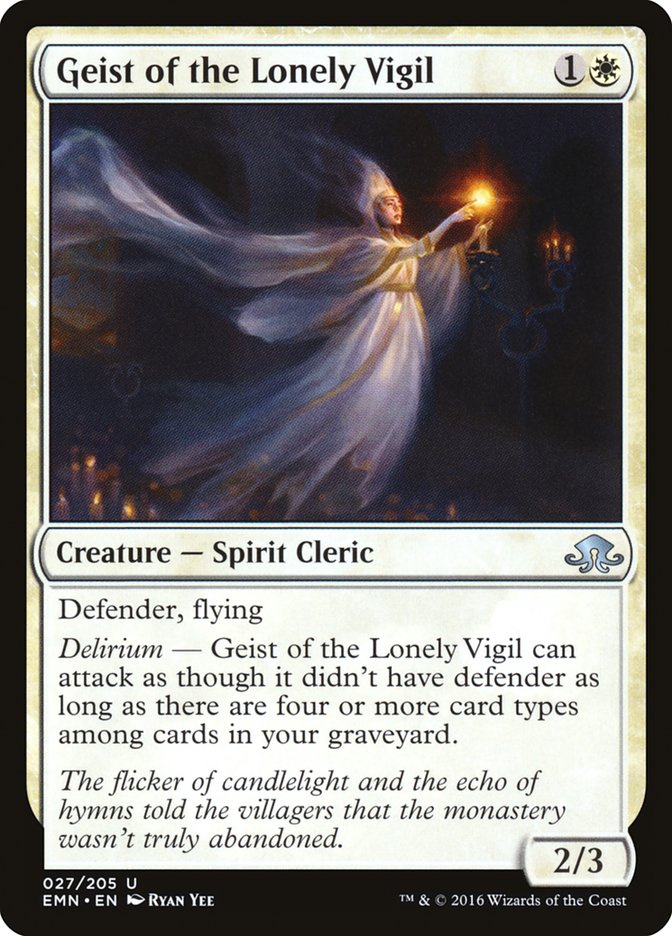 Geist of the Lonely Vigil [Eldritch Moon] | Anubis Games and Hobby