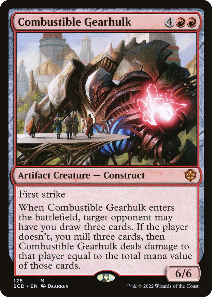 Combustible Gearhulk [Starter Commander Decks] | Anubis Games and Hobby