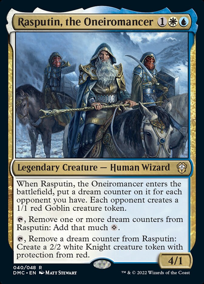 Rasputin, the Oneiromancer [Dominaria United Commander] | Anubis Games and Hobby