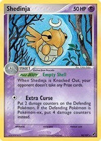 Shedinja (14/107) (Theme Deck Exclusive) [EX: Deoxys] | Anubis Games and Hobby