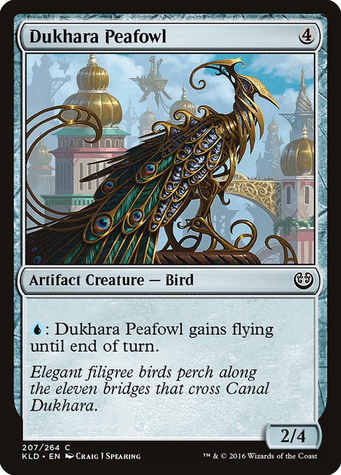 Dukhara Peafowl [Kaladesh] | Anubis Games and Hobby