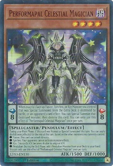 Performapal Celestial Magician (Red) [LDS3-EN130] Ultra Rare | Anubis Games and Hobby