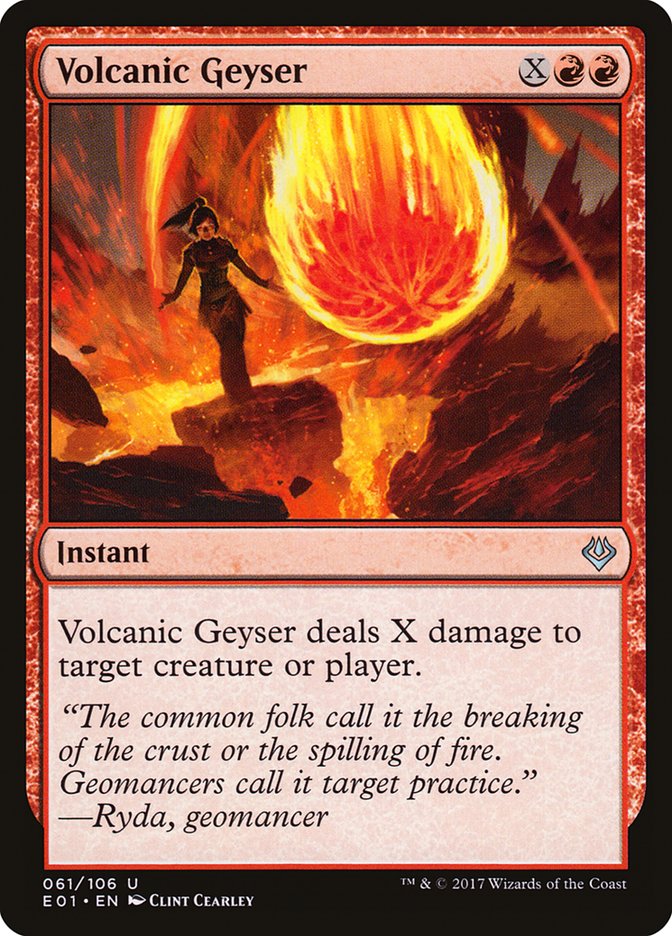 Volcanic Geyser [Archenemy: Nicol Bolas] | Anubis Games and Hobby