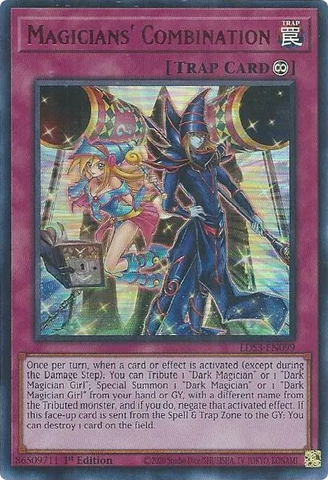 Magicians' Combination (Red) [LDS3-EN099] Ultra Rare | Anubis Games and Hobby