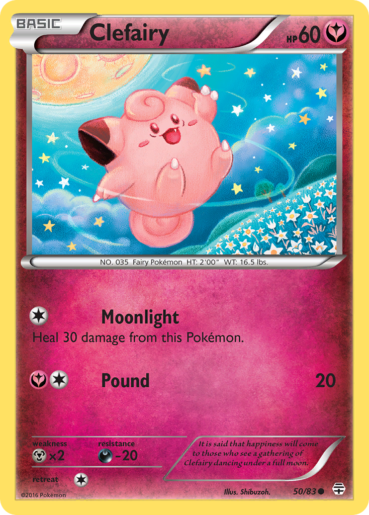 Clefairy (50/83) [XY: Generations] | Anubis Games and Hobby