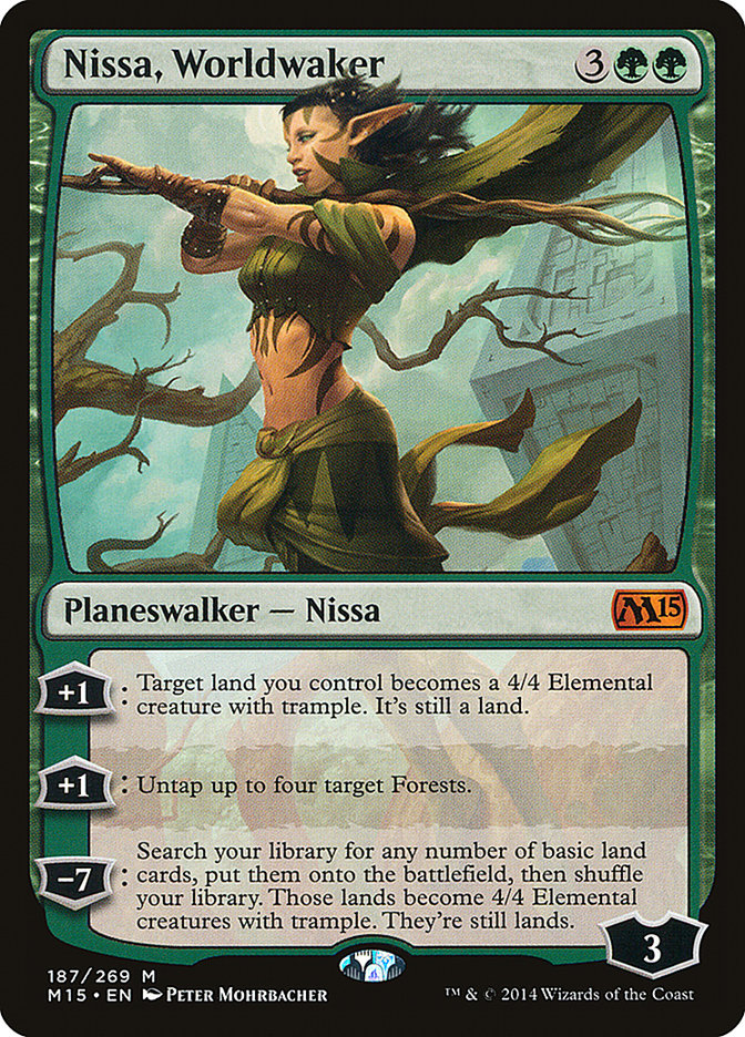 Nissa, Worldwaker [Magic 2015] | Anubis Games and Hobby