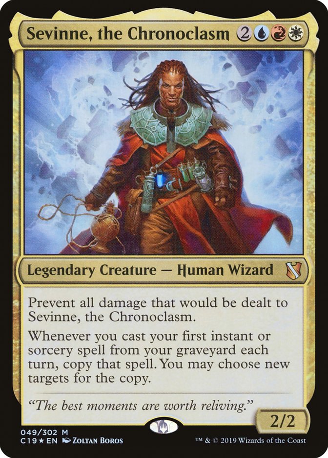 Sevinne, the Chronoclasm [Commander 2019] | Anubis Games and Hobby
