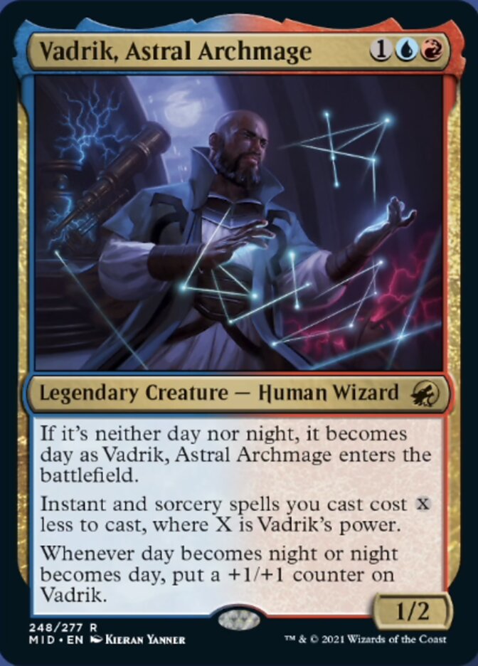 Vadrik, Astral Archmage [Innistrad: Midnight Hunt] | Anubis Games and Hobby