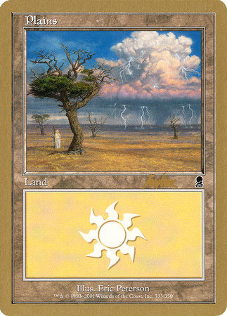 Plains (333) - 2002 Brian Kibler (ODY) [World Championship Decks 2002] | Anubis Games and Hobby