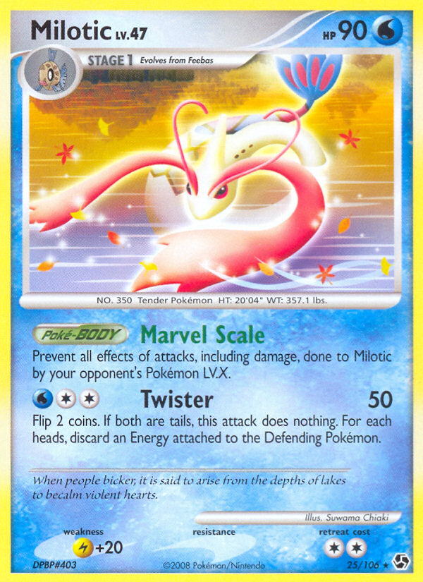 Milotic (25/106) [Diamond & Pearl: Great Encounters] | Anubis Games and Hobby