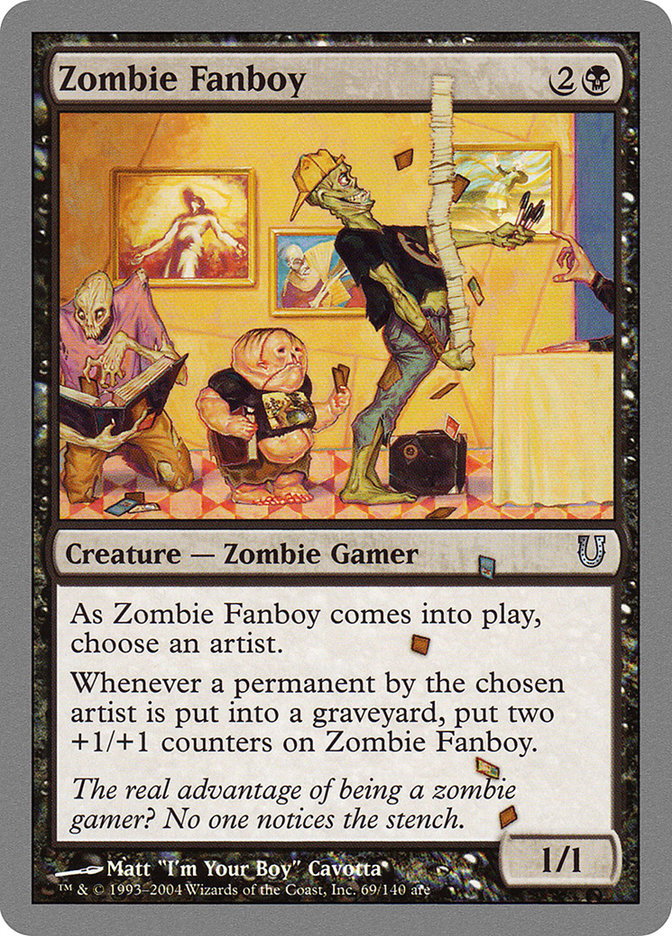 Zombie Fanboy [Unhinged] | Anubis Games and Hobby