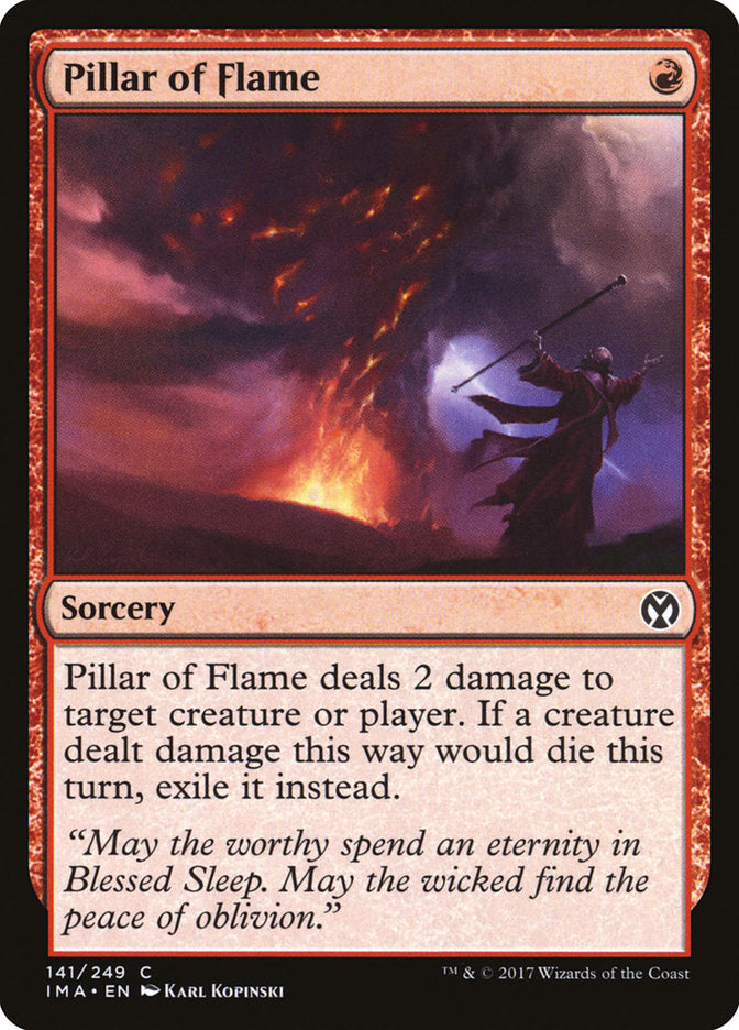 Pillar of Flame [Iconic Masters] | Anubis Games and Hobby