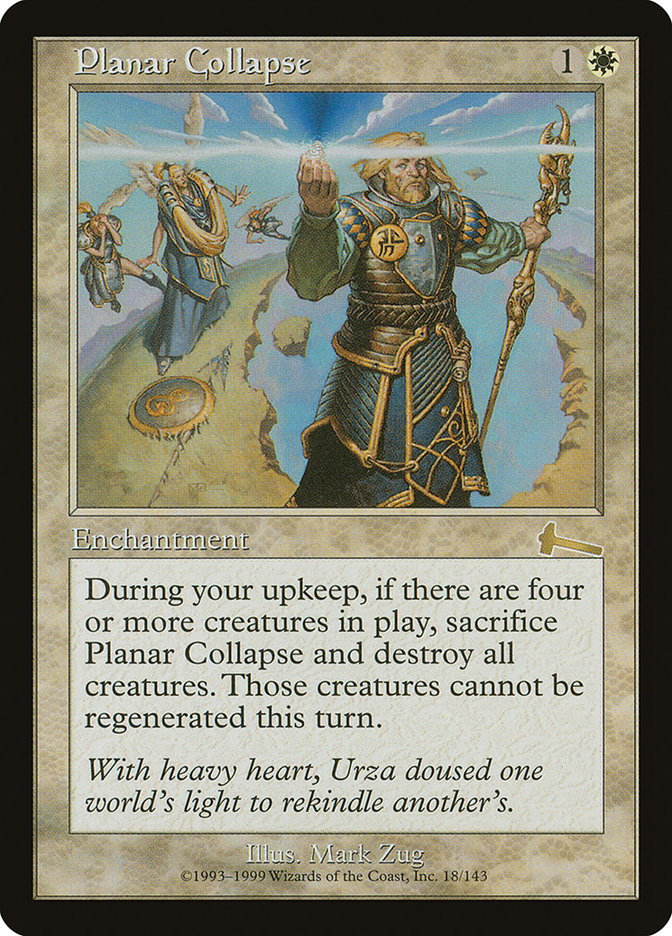 Planar Collapse [Urza's Legacy] | Anubis Games and Hobby